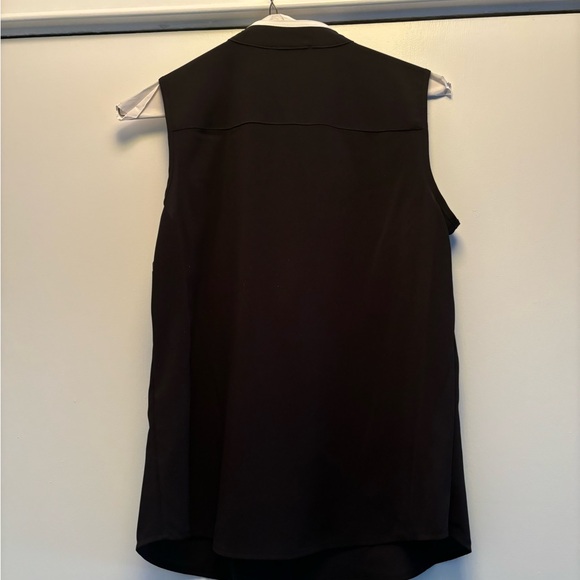 NWT Calvin Klein blouse black and white XS - Picture 3 of 5